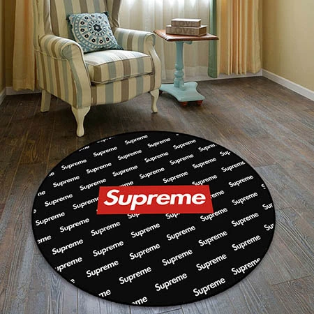 かっこいい supremeアイコン カーペット