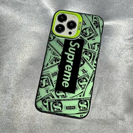 supreme風 iphone16 pro携帯ケース