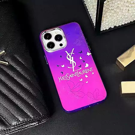 【予約 iPhone16ケース公式 】ysl iphone16/16proケース PE 軽量 薄型 女性愛用