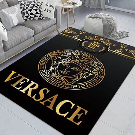 versace ラグ カーペットふわふわ