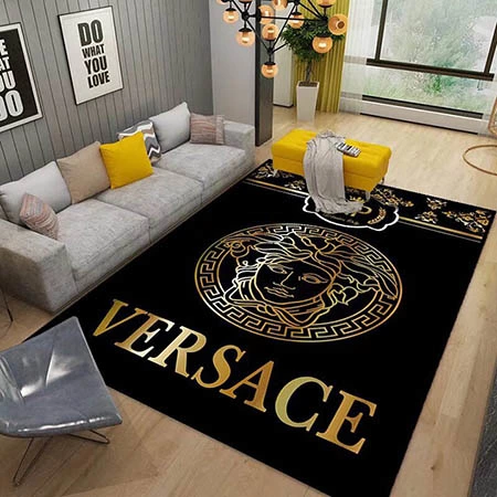 versace ラグ カーペットふわふわ