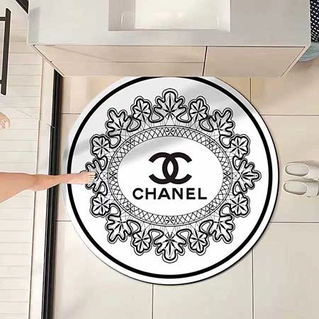 円形chanelフロアマット