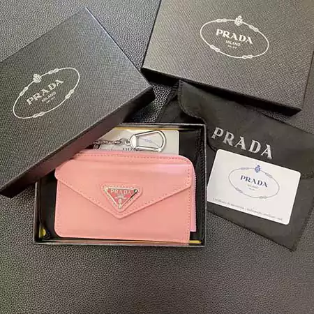 プラダ 公式サイトと同じ ポシェットクレ 横開き牛革 ブランド prada