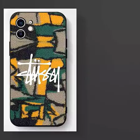 ブランド ステューシー/Stussy iPhone 16 Pro Max ケース 薄型 ソフトシリコン製 グラフィティデザイン 面白い スポーティなスタイル