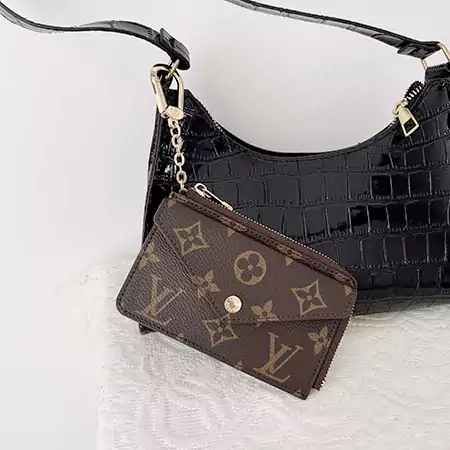 ルイヴィトン 財布 モノグラム Louis Vuitton ミニ財布 おしゃれ 小銭入れ ファスナー式