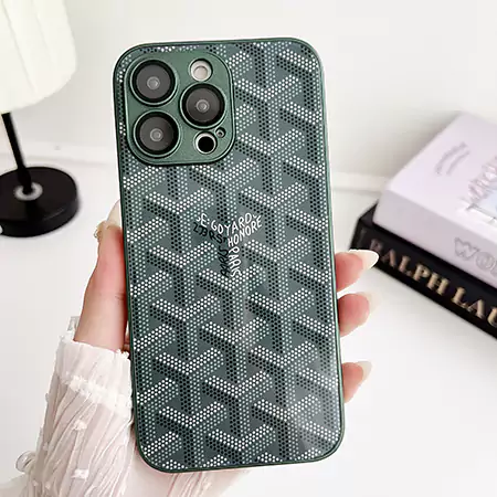 goyard iphone16 16pro ガラスケース モノグラム 亮面 防水 SC24070934