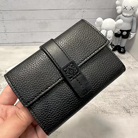 上品 3色 ロエベ 二つ折り財布 COMPACT ZIP レディース レザー ミニ財布 流行り 高品質 Loewe アナグラム バーティカル スモール ウォレット ブランド N级品 コピー