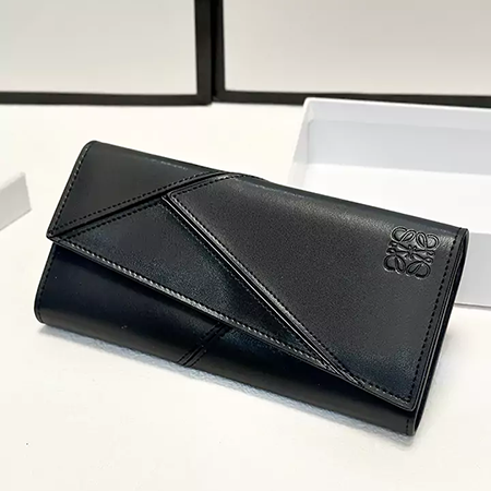 美品 ロエベ パズル ジップ 長財布 4色 女性愛用 ブランド Loewe 二つ折り長財布 革 大容量 ウォレット 高級 可愛い