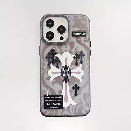 ブランド クロームハーツ chrome hearts ブランドロゴ iphone16 ケースブ ランド柄iphone16plus ケース 女性 男性iphone14 ケース 花 面白い オシャレ iphone14 promaxケース