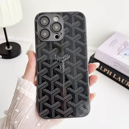 goyard iphone16 16pro ガラスケース モノグラム 亮面 防水 SC24070934