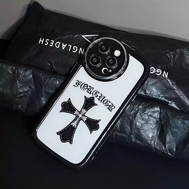 ポリエチレンクロームハーツスマホケース 薄型クリアChrome Hearts iphone16/15/14ケース電気メッキ SC23071811