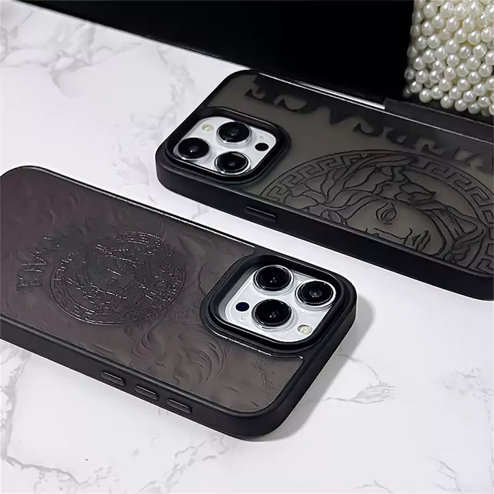 versace 字母プリントiphone16ケース