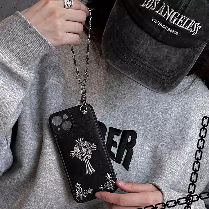 レザースマホケースChrome Hearts