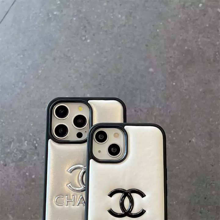 chanel カップル 耐衝撃 レザーiPhone16pro/15promax/14plus/13ケース