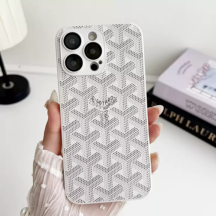 goyard iphone16 16pro ガラスケース モノグラム 亮面 防水