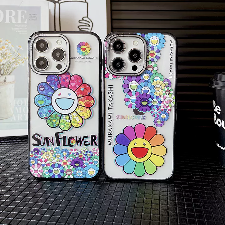 Sunflower iphone16ケース カラフル