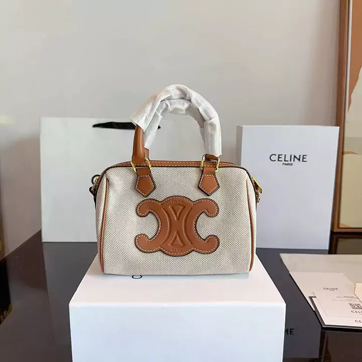 セリーヌ CELINE ボストン ショルダーバッグ キュイル トリオンフ スモール ハンドバッグ レディース 斜め掛けバッグ