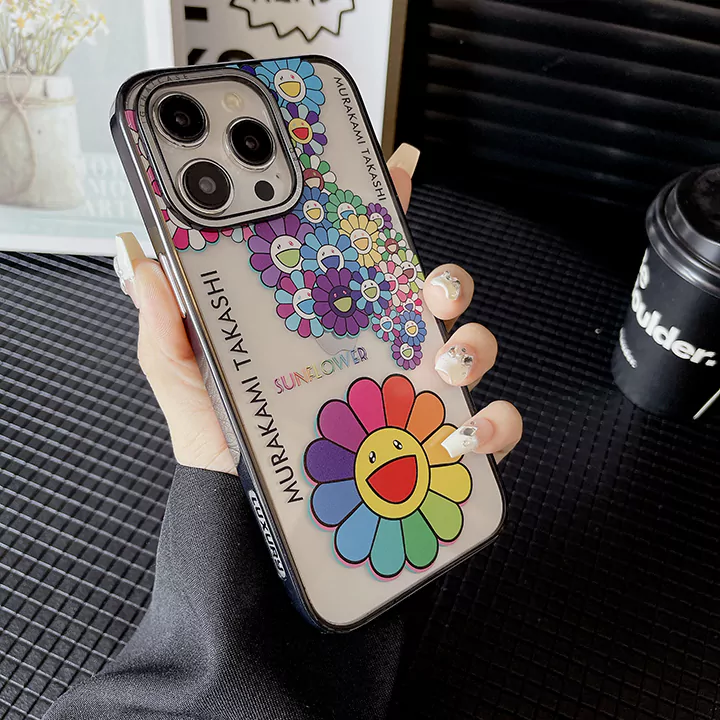 Sunflower iphone16ケース カラフル