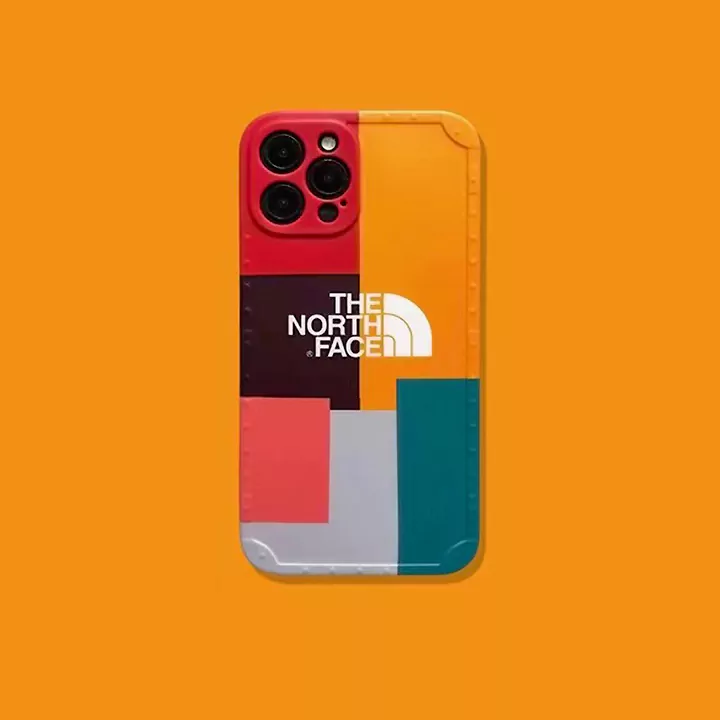 ブランド the north face iphone 16 15 14 ケース ザ・ノース・フェイス アイフォン 16 plus 16 pro 16 pro max 携帯 ケース 多色の寄せ集め色柄 ファッション 新しい 流行り 激安 販売