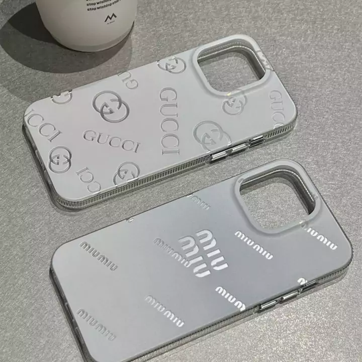 グッチiPhone16シルバーホットスタンプモバイルケース