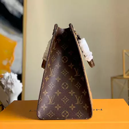 【日本限定】Vuitton 可愛い オンザゴー MM • モノグラム トート バッグ レディース 安い Louis Vuitton 売れ筋 On the Go MM ハンドバッグ 海外販売 Vuitton オンザゴー MM ブランド N級品 優良店