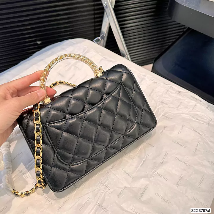 女性愛用 Chanel 風 ミニマトラッセ ショルダーバッグ 黒 ブラック 革 高品質 シャネル 定番 チェーン2awy MMトートハンドバッグ レデイース 小さめ サイズ