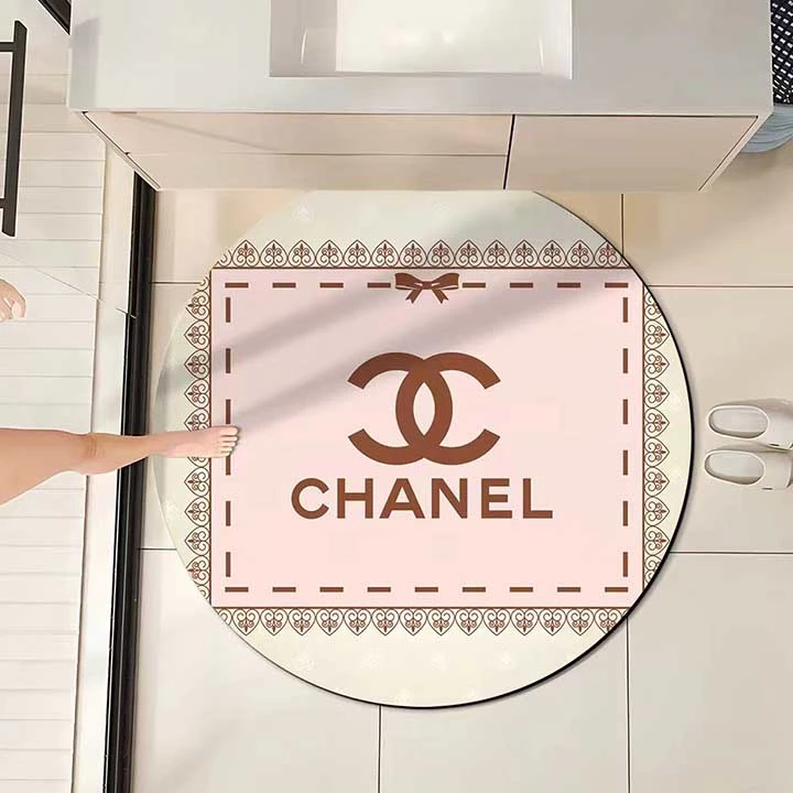 chanel 玄関マット 丸型