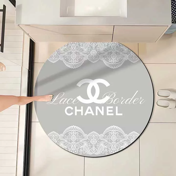 chanel 玄関マット 丸型