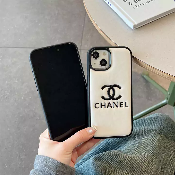 chanel カップル 耐衝撃 レザーiPhone16pro/15promax/14plus/13ケース