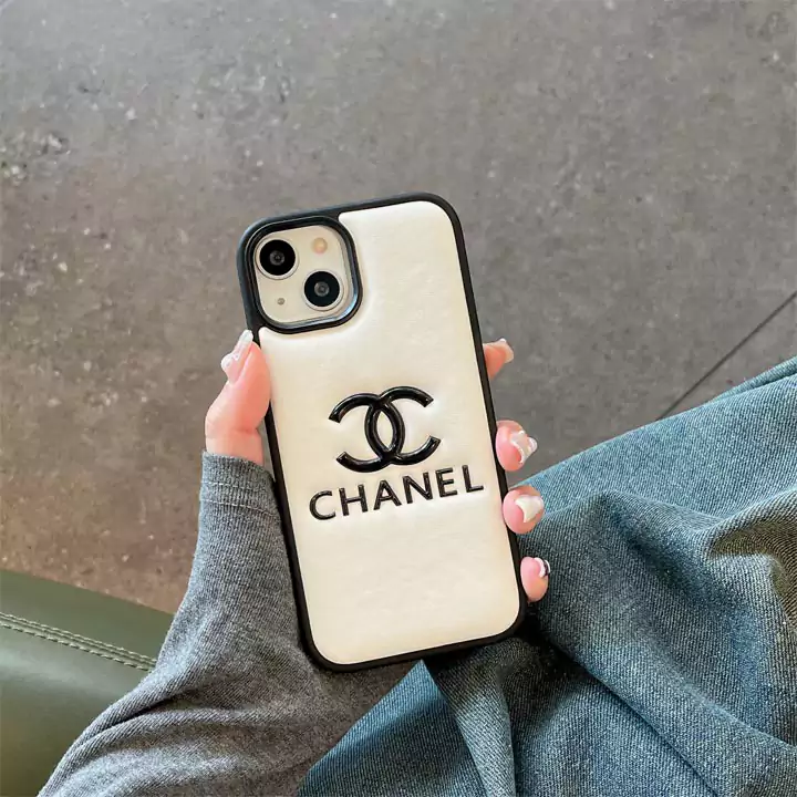 chanel カップル 耐衝撃 レザーiPhone16pro/15promax/14plus/13ケース