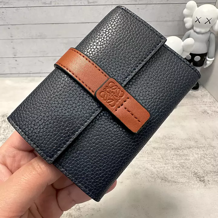 上品 3色 ロエベ 二つ折り財布 COMPACT ZIP レディース レザー ミニ財布 流行り 高品質 Loewe アナグラム バーティカル スモール ウォレット ブランド N级品 コピー