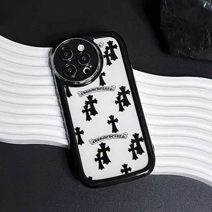 ポリエチレンクロームハーツスマホケース 薄型クリアChrome Hearts iphone16/15/14ケース電気メッキ SC23071811