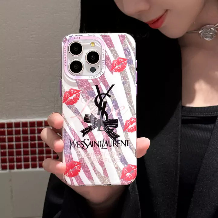 ハイブランド イヴサンローラン iphone 16 15 14 スマホケース ysl iphone 13 12 携帯 ケース tpu 透明 薄い 花柄 ピンク 可愛い 流行り 女性 安い 販売 