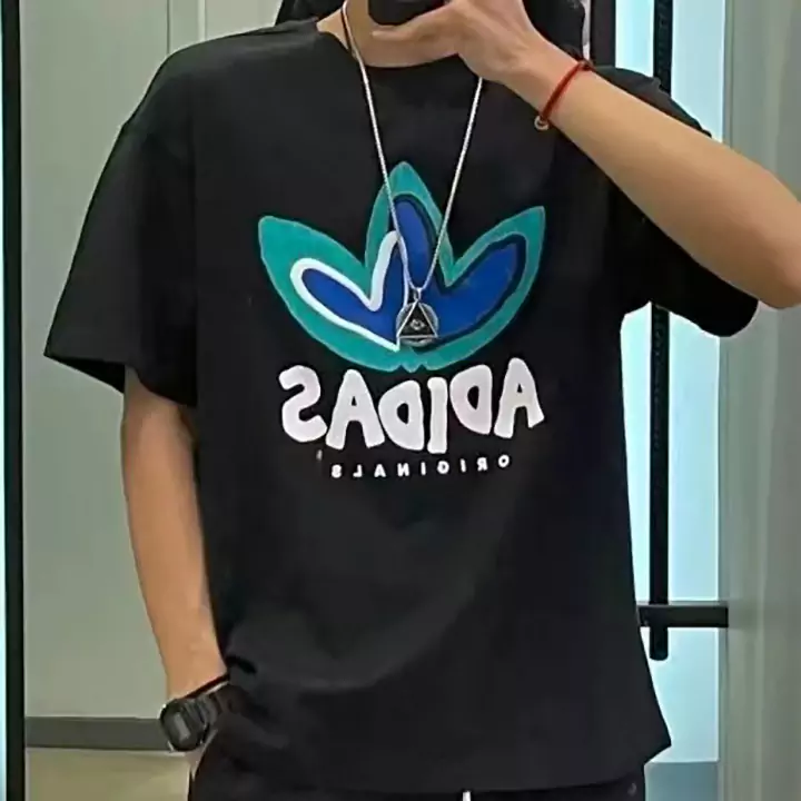 アディダス ロゴ 半袖 Tシャツ