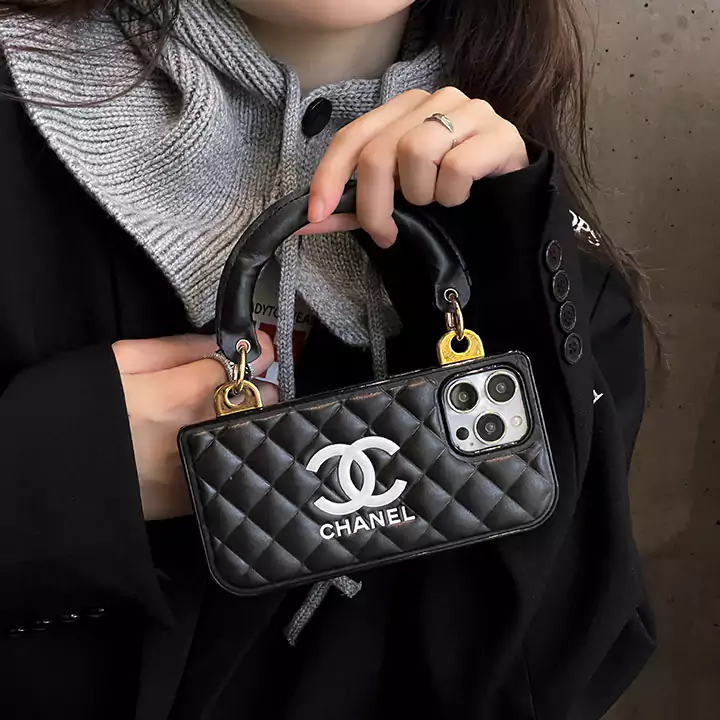 シャネル chanel 白黒 アイホン 15 pro 携帯ケース