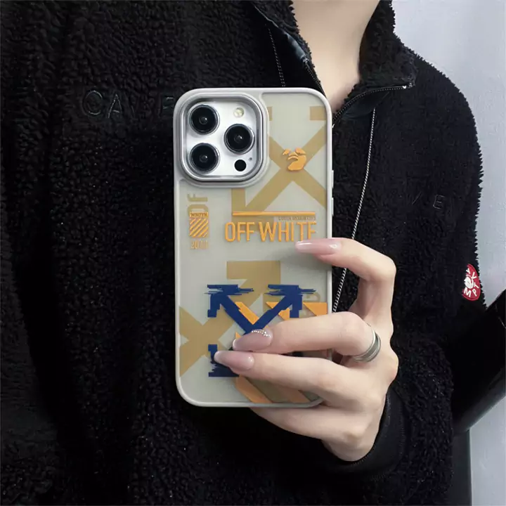 offwhite iPhone16シリコンスマホケース