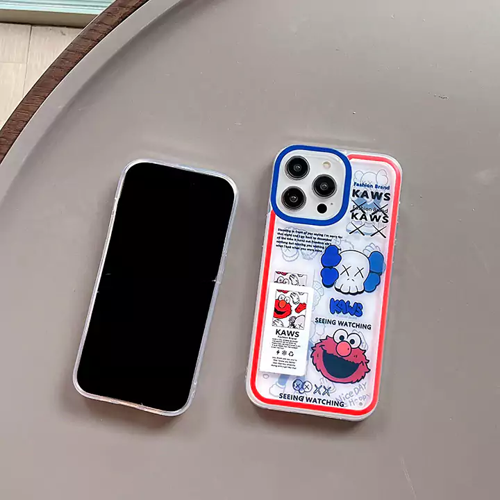 カウズ iphone15 proケース可愛い