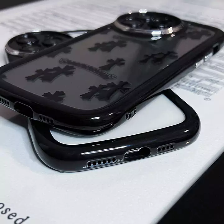 ポリエチレンクロームハーツスマホケース 薄型クリアChrome Hearts iphone16/15/14ケース電気メッキ SC23071811