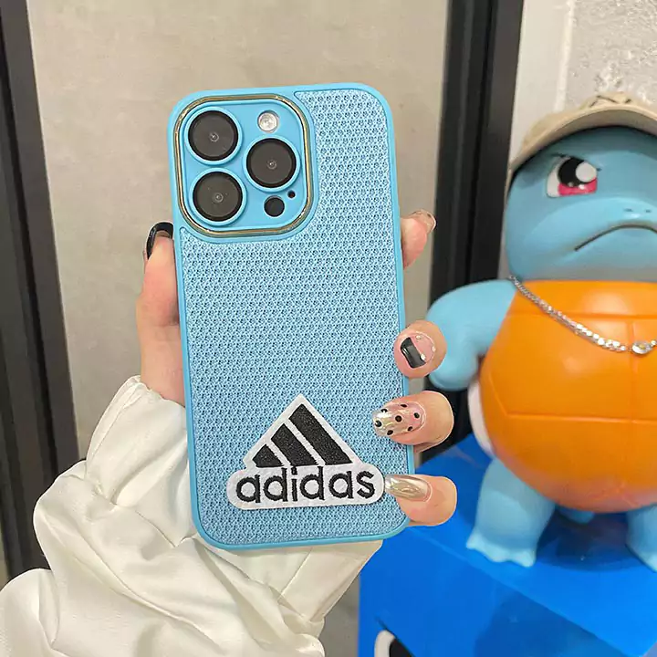  Adidas  スマホケース ブランドロゴ