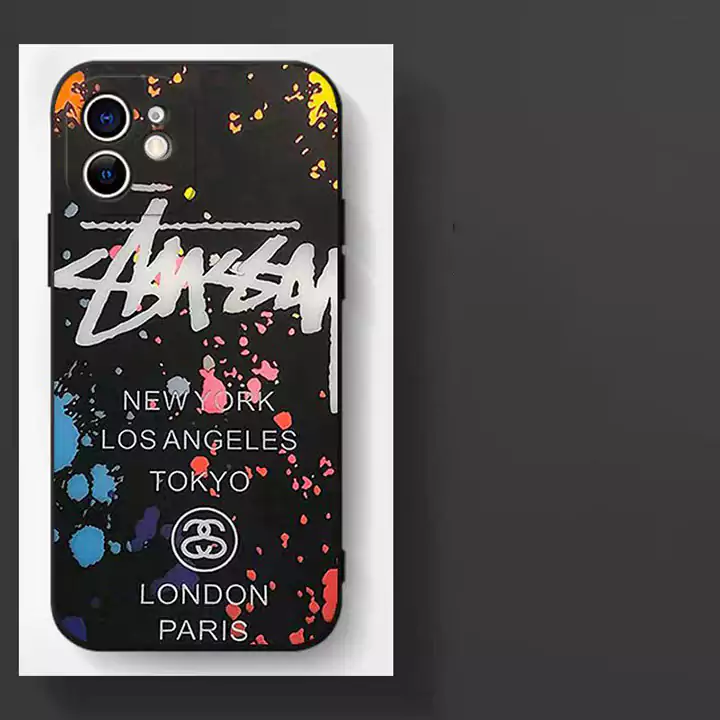 Stussy iPhoneケース シリコン